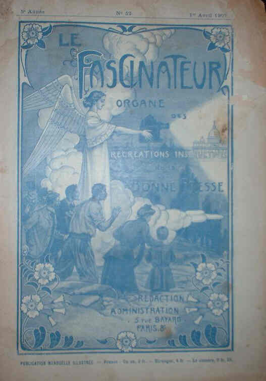 FASCINATEUR | LE magazine side cover Issue 52 1 April 1927