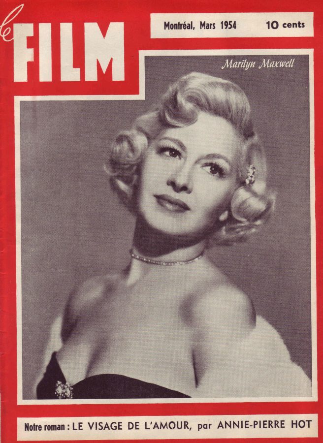 FILM | LE (20s-60s Ca) magazine side cover March 1954