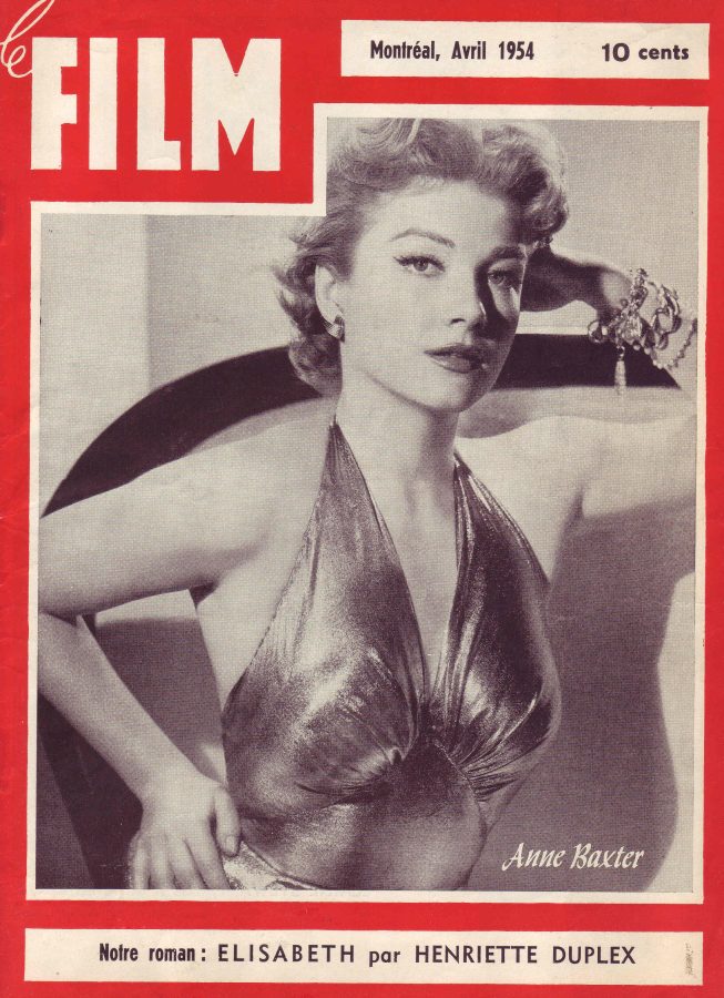 FILM | LE (20s-60s Ca) magazine side cover April 1954