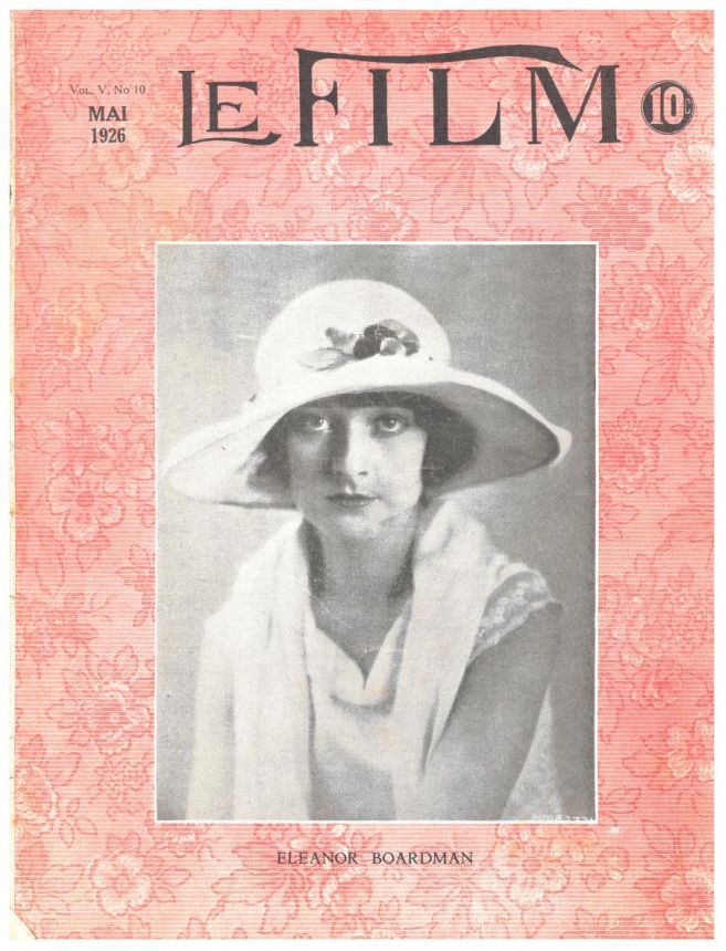 FILM | LE (20s-60s Ca) magazine side cover  May 1926