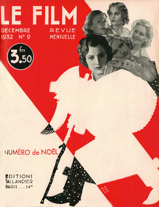 FILM | LE (30s Fr) magazine side cover Issue 9 December 1932