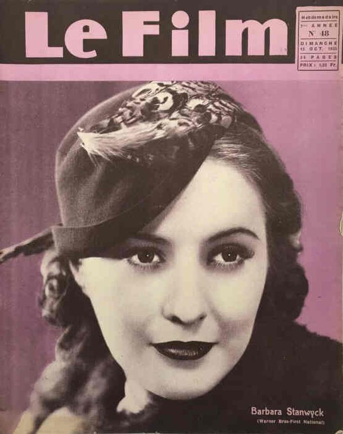 FILM | LE (Be) magazine side cover Issue 48 13 October 1935