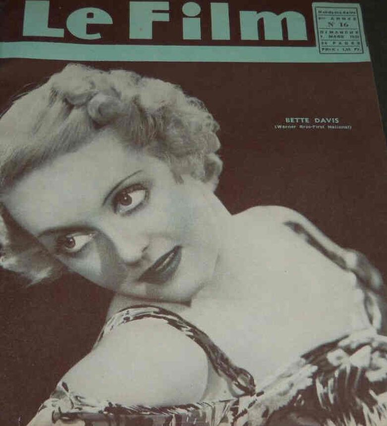 FILM | LE (Be) magazine side cover Issue 16 1 March 1936