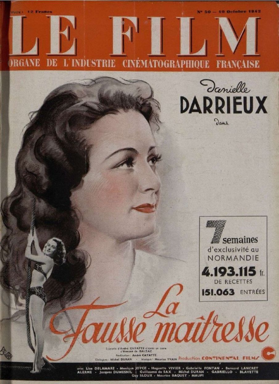 FILM | LE (40s) magazine side cover Issue 50 10 October 1942
