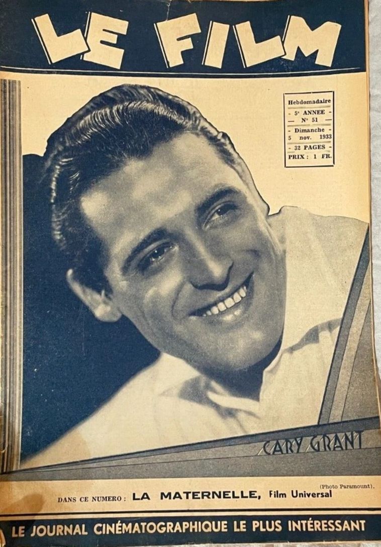 FILM | LE (20s-60s Ca) magazine side cover Issue 51 5 November 1933