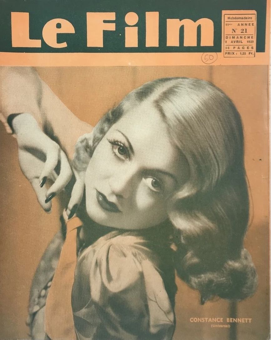 FILM | LE (20s-60s Ca) magazine side cover Issue 21 2 April 1939