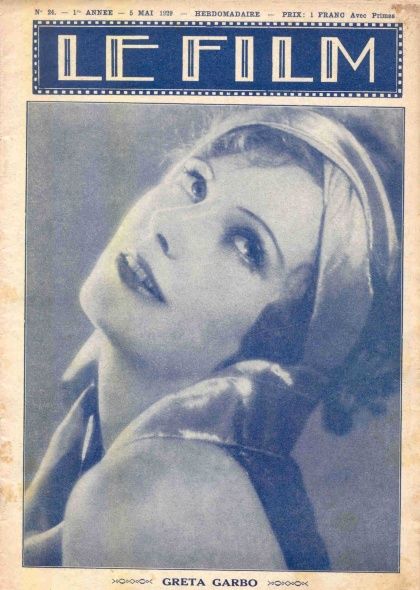 FILM | LE (Be) magazine side cover Issue 24 5 May 1929