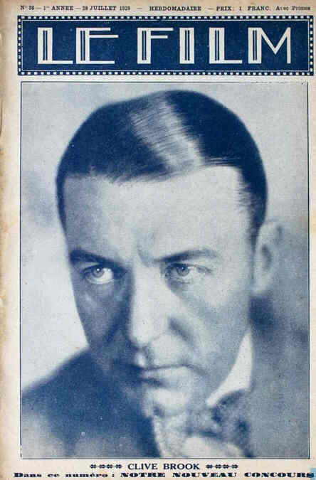 FILM | LE (Be) magazine side cover Issue 36 28 July 1929
