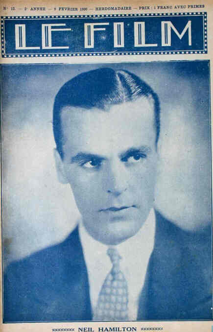 FILM | LE (Be) magazine side cover Issue 12 9 February 1930