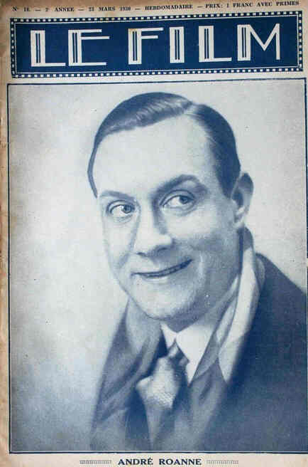 FILM | LE (Be) magazine side cover Issue 18 23 March 1930