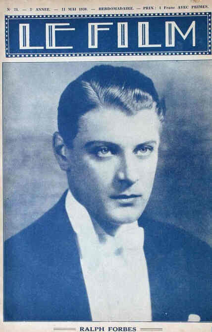 FILM | LE (Be) magazine side cover Issue 25 11 May 1930