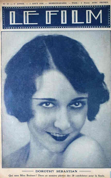 FILM | LE (Be) magazine side cover Issue 37 3 August 1930