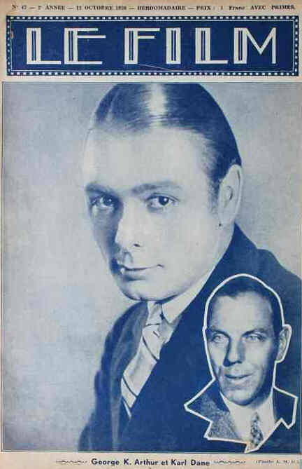 FILM | LE (Be) magazine side cover Issue 47 12 October 1930