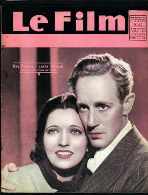 FILM | LE (Be) magazine side cover Issue 27 19 May 1935