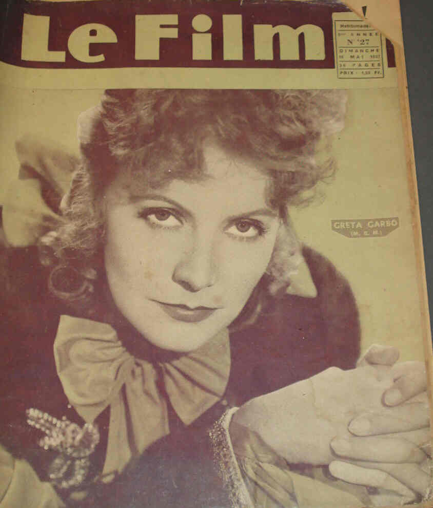 FILM | LE (Be) magazine side cover Issue 27 16 May 1937