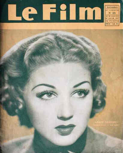 FILM | LE (Be) magazine side cover Issue 33 27 June 1937