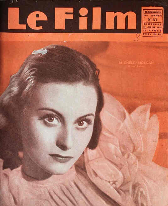 FILM | LE (Be) magazine side cover Issue 31 12 June 1938