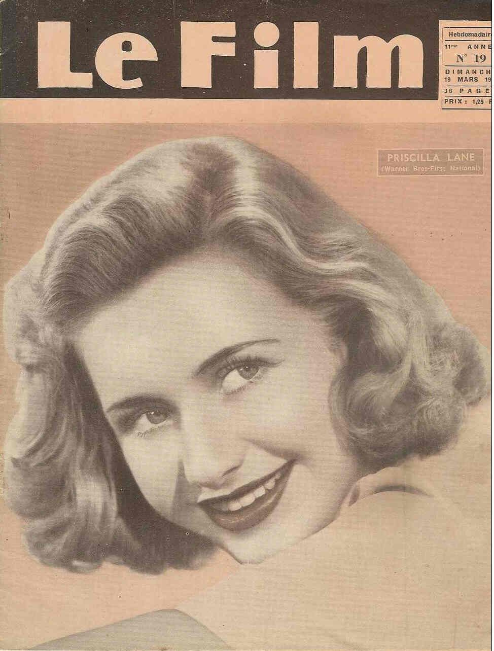FILM | LE (Be) magazine side cover Issue 19 19 March 1939