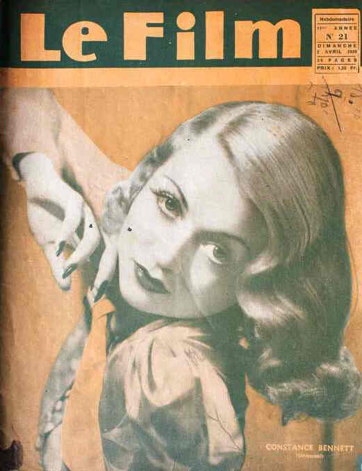 FILM | LE (Be) magazine side cover Issue 21 2 April 1939