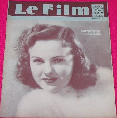 FILM | LE (Be) magazine side cover Issue 30 4 June 1939