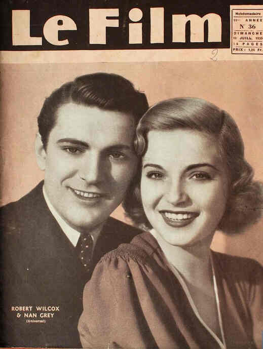 FILM | LE (Be) magazine side cover Issue 36 16 July 1939