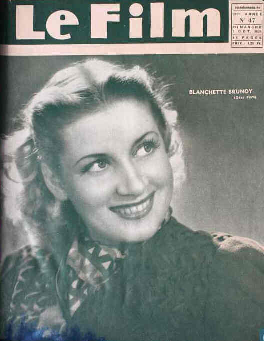 FILM | LE (Be) magazine side cover Issue 47 1 October 1939