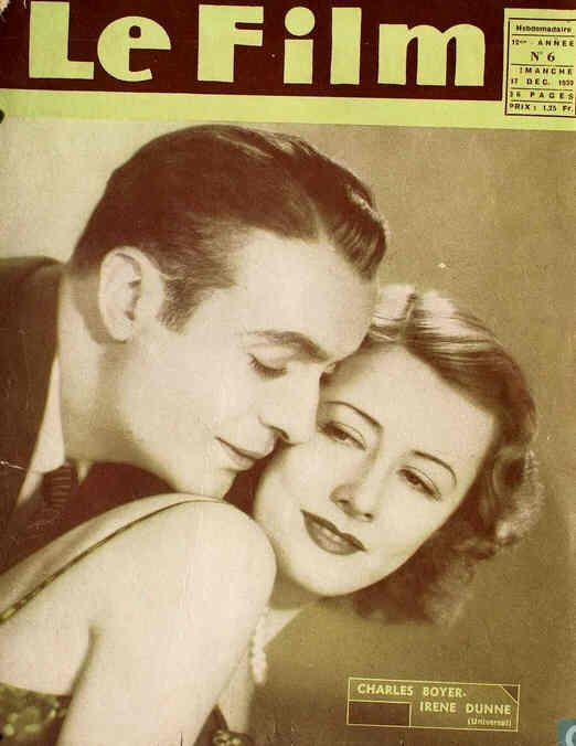 FILM | LE (Be) magazine side cover Issue 6 17 December 1939