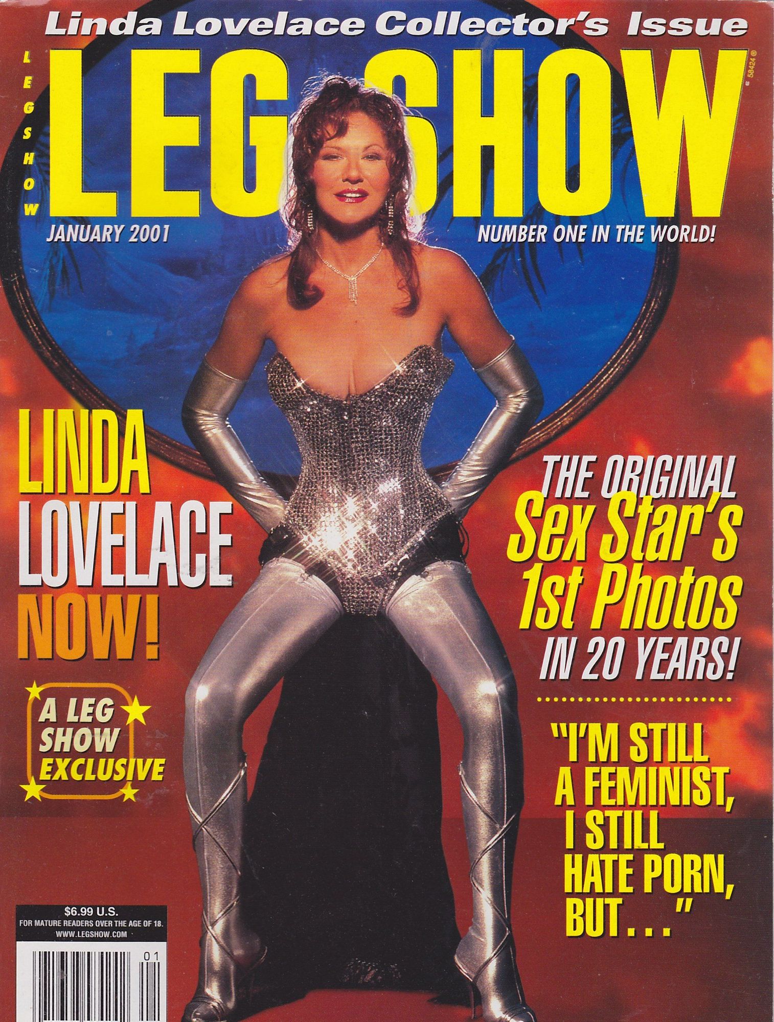 LEGSHOW magazine side cover  January 2001