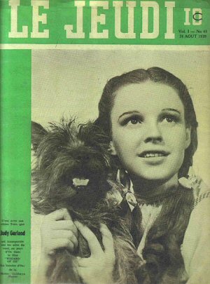 JEUDI |LE magazine side cover Issue 43 24 August 1939