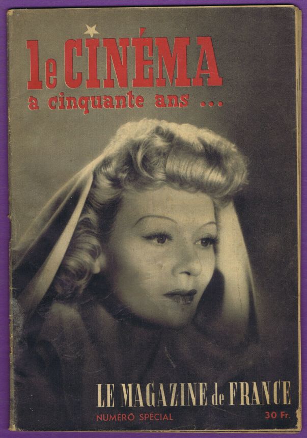 LE MAGAZINE DE FRANCE magazine side cover   1944