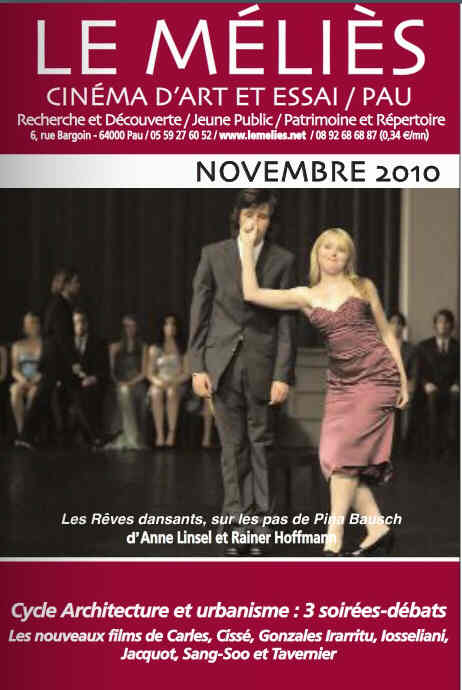 LE MELIES magazine side cover November 2010