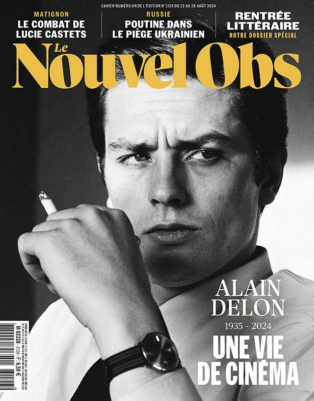 NOUVEL OBSERVATEUR | LE magazine side cover 22 August 2024
