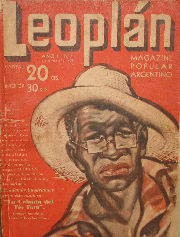 LEOPLAN magazine side cover Issue 1 7 November 1934