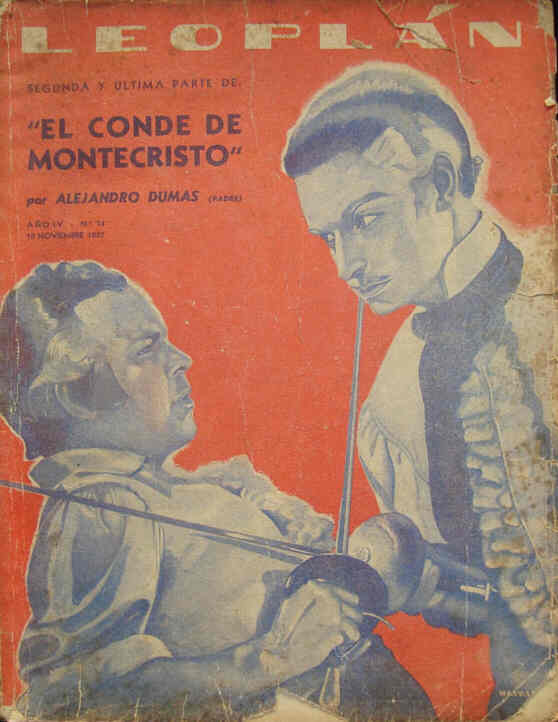 LEOPLAN magazine side cover Issue 74 10 November 1937