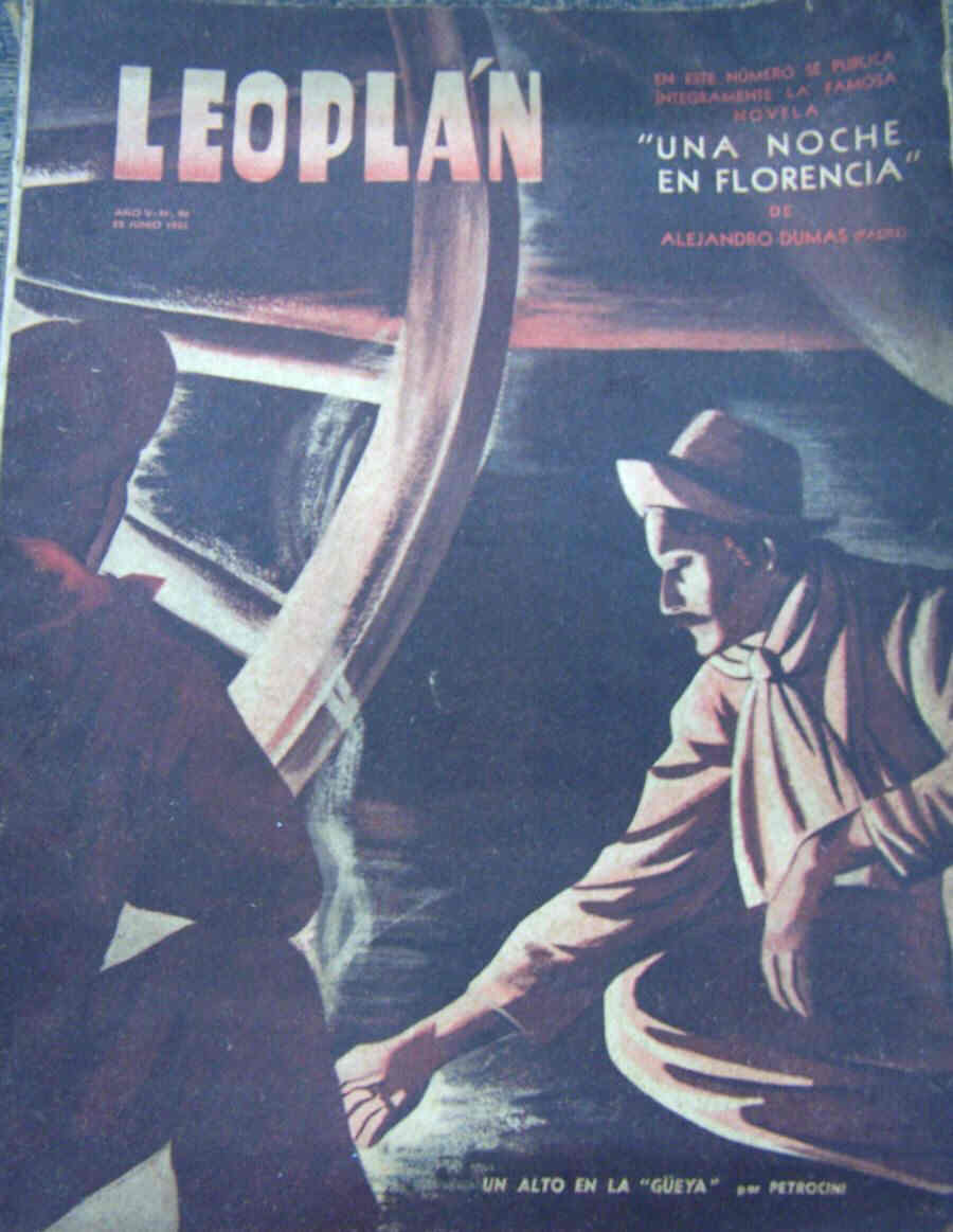 LEOPLAN magazine side cover Issue 90 22 June 1938