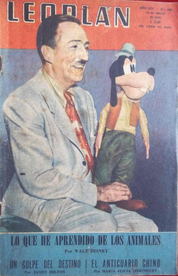 LEOPLAN magazine side cover Issue 458 15 July 1953