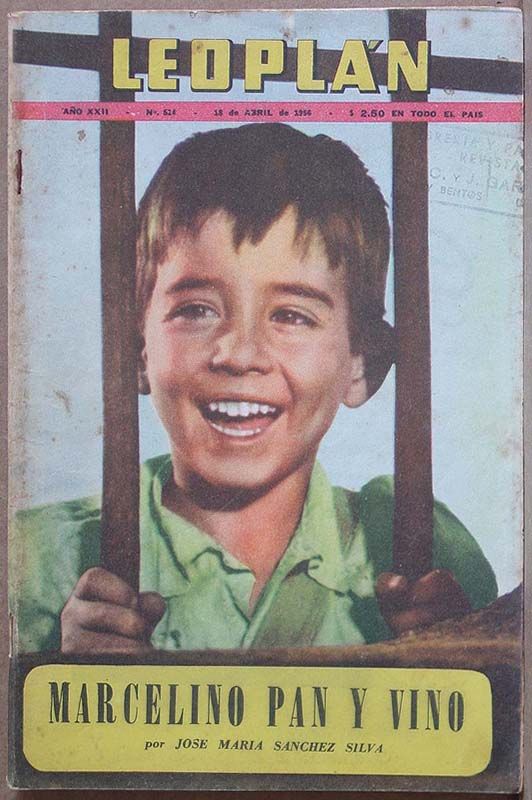 LEOPLAN magazine side cover Issue 524 18 April 1956