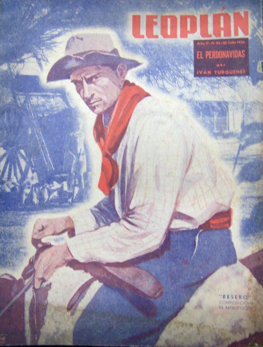 LEOPLAN magazine side cover Issue 92 20 July 1938