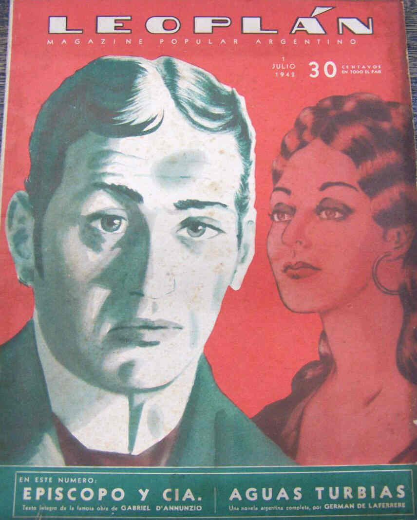 LEOPLAN magazine side cover Issue 195 1 July 1942