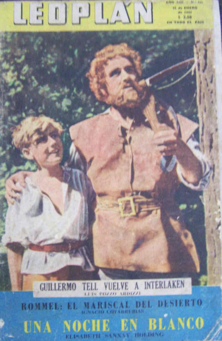 LEOPLAN magazine side cover Issue 446 21 January 1953