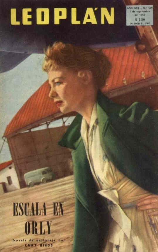 LEOPLAN magazine side cover Issue 509 7 September 1955