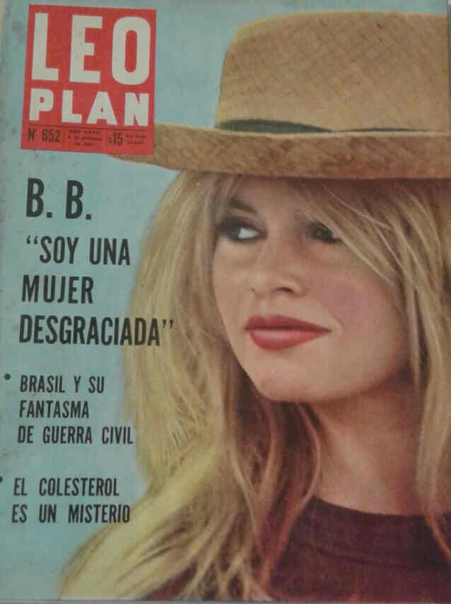 LEOPLAN magazine side cover Issue 652 4 October 1961