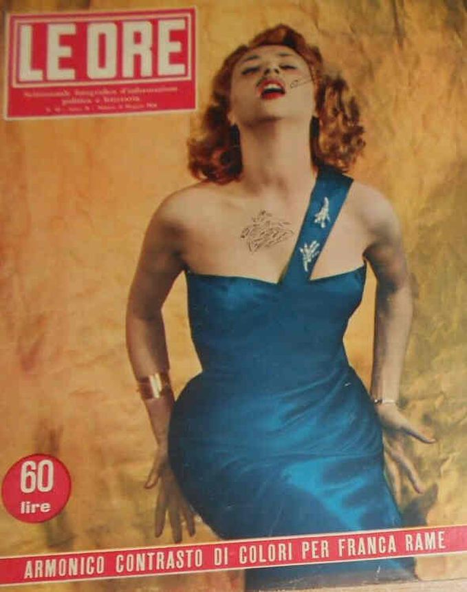 ORE | LE magazine side cover Issue 52 8 May 1954