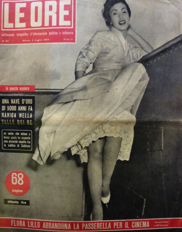 ORE | LE magazine side cover Issue 60 3 July 1954