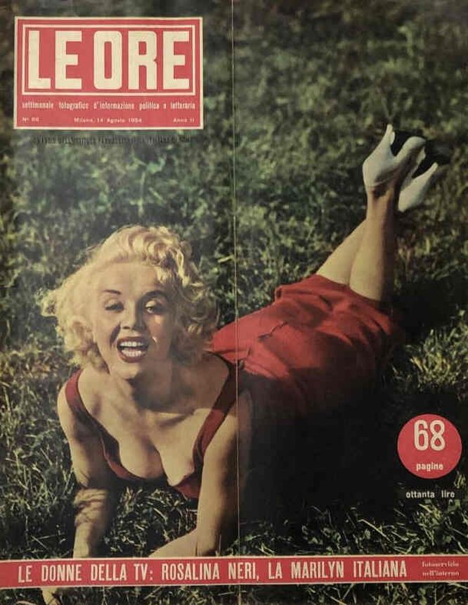 ORE | LE magazine side cover Issue 66 14 August 1954