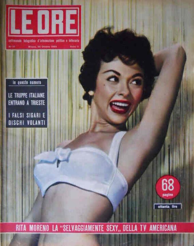 ORE | LE magazine side cover Issue 77 30 October 1954