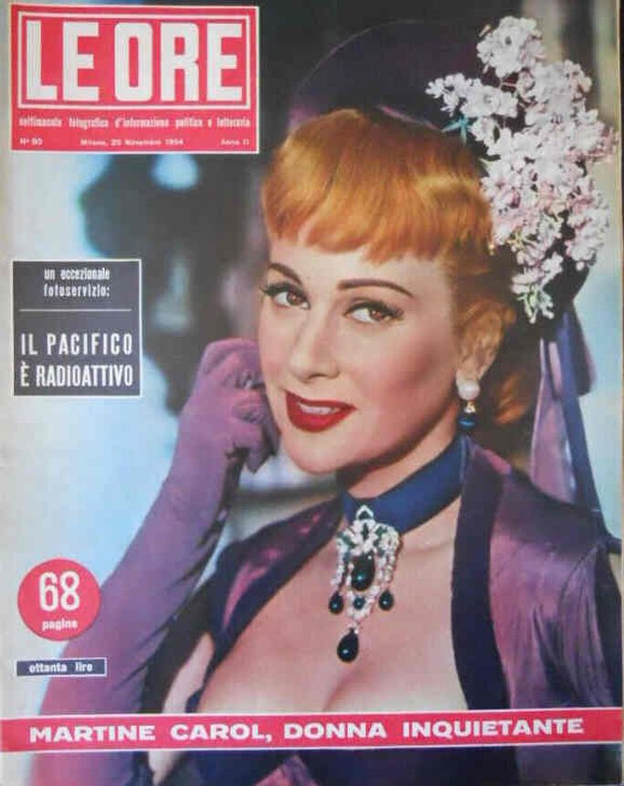 ORE | LE magazine side cover Issue 80 20 November 1954