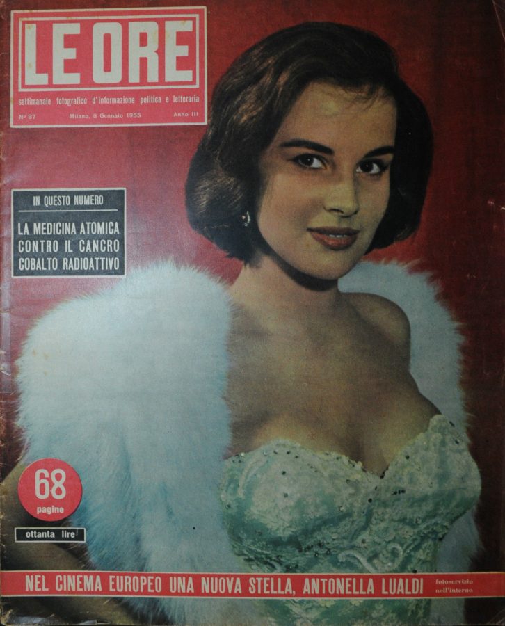 ORE | LE magazine side cover Issue 87 8 January 1955