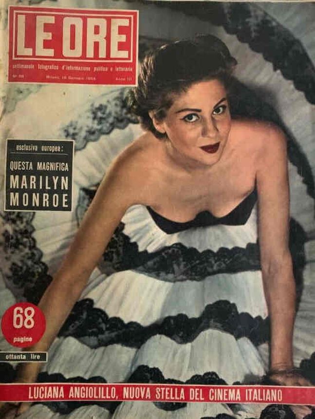 ORE | LE magazine side cover Issue 88 15 January 1955