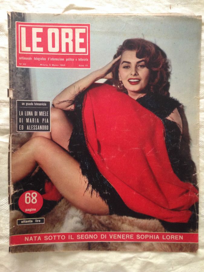 ORE | LE magazine side cover Issue 95 5 March 1955